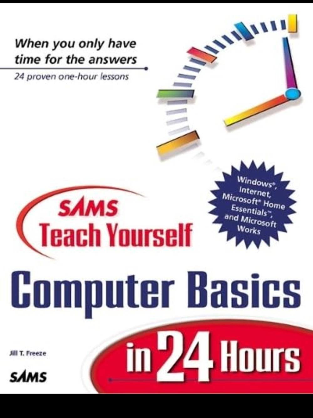 Teach Yourself Computer Basics in 24 Hours - White/Red